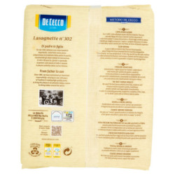 LASAGNETTE DE HUEVO DE CECCO N° 302 500 G