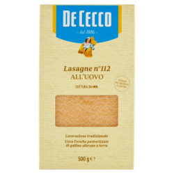 De Cecco Lasagne n°112 all'Uovo 500 g