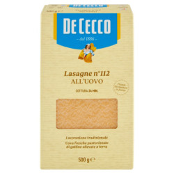 De Cecco Lasagne n°112 all'Uovo 500 g