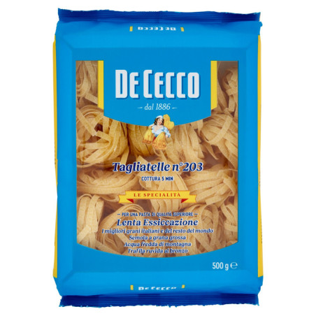 De Cecco Le Specialità Tagliatelle n°203 500 g