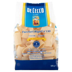 DE CECCO DIE SPEZIALITÄTEN PACCHERI RIGATI N°130 500 G