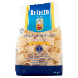 DE CECCO THE SPECIALTIES MEZZI PACCHERI N°225 500 G