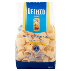 DE CECCO LAS ESPECIALIDADES MEZZI PACCHERI N°225 500 G