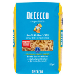 DE CECCO ANILLOS SICILIANOS N° 179 500 G