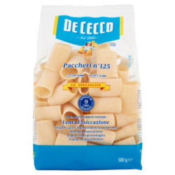 DE CECCO LAS ESPECIALIDADES PACCHERI N°125 500 G