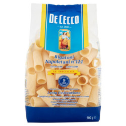 DE CECCO DIE SPEZIALITÄTEN NEAPOLITANISCHE RIGATONI N°124 500 G