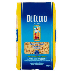 DE CECCO HALBGLATTE RÖHREN Nr. 63 500 G