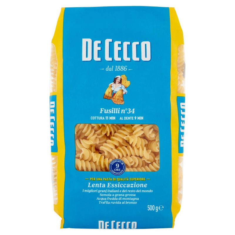 De Cecco Fusilli n°34 500 g