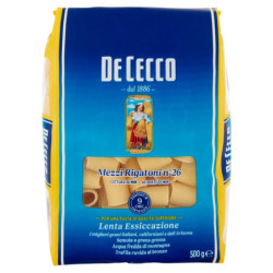 De Cecco Mezzi Rigatoni n°26 500 g