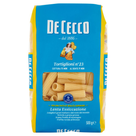 DE CECCO TORTIGLIONI N°23 500G