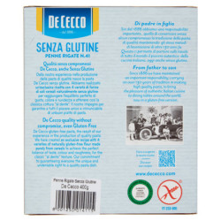 DE CECCO SENZA GLUTINE PENNE RIGATE N.41 400 G