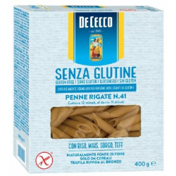 DE CECCO SENZA GLUTINE PENNE RIGATE N.41 400 G