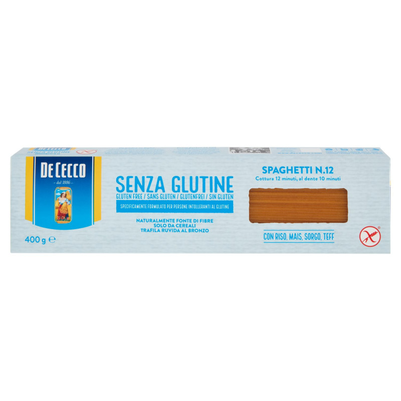 DE CECCO SENZA GLUTINE SPAGHETTI N.12 400 G