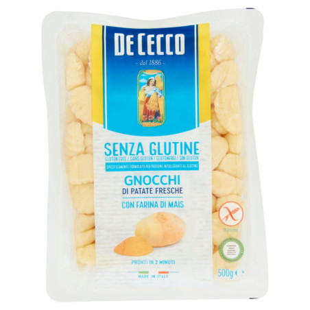 DE CECCO SENZA GLUTINE GNOCCHI DI PATATE FRESCHE 500 G