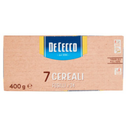 DE CECCO 7 CEREALES FUSILLI N°34 400 G