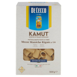 DE CECCO KAMUT GESTREIFTE KURZE ÄRMEL Nr. 136 500 G