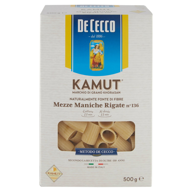 DE CECCO KAMUT GESTREIFTE KURZE ÄRMEL Nr. 136 500 G