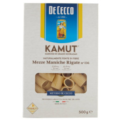 DE CECCO KAMUT GESTREIFTE KURZE ÄRMEL Nr. 136 500 G