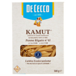 DE CECCO KAMUT PENNE RIGATE N°41 500 G