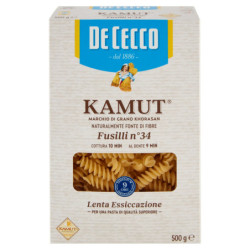 De Cecco Kamut Fusilli n°34 500 g