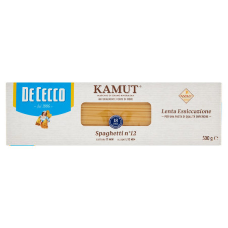 De Cecco Kamut Spaghetti n°12 500 g