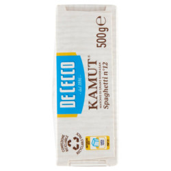 DE CECCO KAMUT ESPAGUETI N°12 500 G