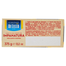 De Cecco Le Macinate Farina di Mais Tostato per Impanatura 375 g