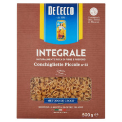 De Cecco Integrale Conchigliette Piccole n° 53 500 g