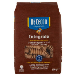 DE CECCO INTEGRALE FUSILLI GIGANTI N° 234 500 G