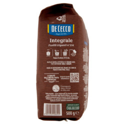 DE CECCO INTEGRALE FUSILLI GIGANTI N° 234 500 G