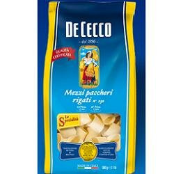 DE CECCO LE SPECIALITÀ MEZZI PACCHERI RIGATI N°230 500 G