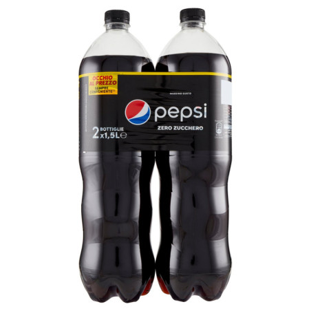 Pepsi Zero Zucchero 2 x 1,5 L