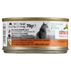 ALMO NATURE HFC NATURAL POLLO E TONNO 70 G