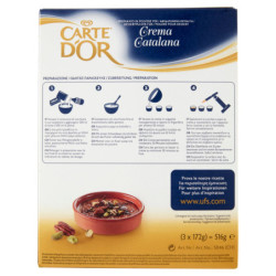 CARTE D'OR PREPARADO EN POLVO PARA CREMA CATALANA 3 X 172 G