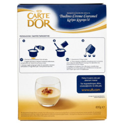 Carte d'Or Preparato in Polvere per Budino Creme Caramel Gluten Free 800 g