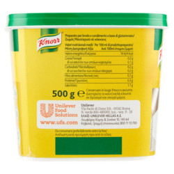 KNORR CHEF'S BRODO AI FUNGHI PORCINI GRANULARE 500 G