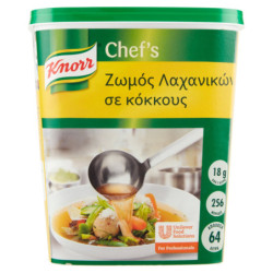 KNORR CHEF'S GRANULAT GARDEN BROTH 1,15 KG