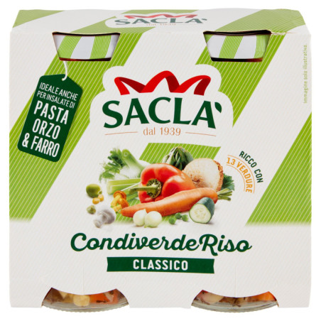 SACLÀ CONDIVERDE CLASSIC RICE 2 X 290 G