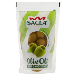 SACLÀ OLIVE GREEN OLIVOLÌ PITTED 185 G