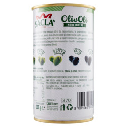 SACLÀ OLIVE ACEITUNAS NEGRAS ENTERAS 330 G