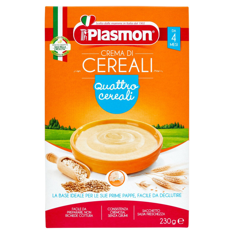 PLASMON GETREIDECREME VIER GETREIDE 230 G