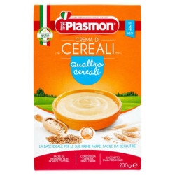 CREMA DE CEREALES PLASMON CUATRO CEREALES 230 G