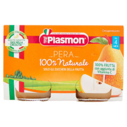 PLASMON PERA HOMOGENIZADA 2 X 104 G