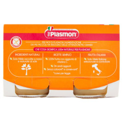 Plasmon Omogeneizzato Mela 2 x 104 g