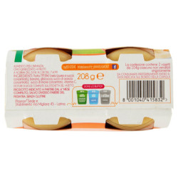 PLASMON 4 FRUTAS HOMOGENIZADO 2 X 104 G