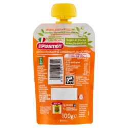 PLASMON 100 % FRUCHT APFEL, BIRNE, BANANE 100 G