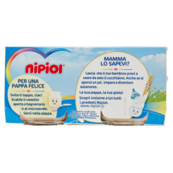 NIPIOL HOMOGENISIERTES KALBFLEISCH MIT KALBFLEISCH UND GETREIDE 2 X 80 G