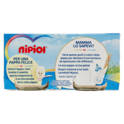 nipiol tacchino omogeneizzato con carne e cereale 2 x 80 g