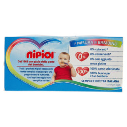 NIPIOL HOMOGENIZED TURKEY WITH MEAT AND CEREALS 2 X 80 G