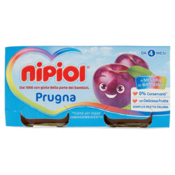 NIPIOL PRUGNA OMOGENEIZZATO 2 X 80 G